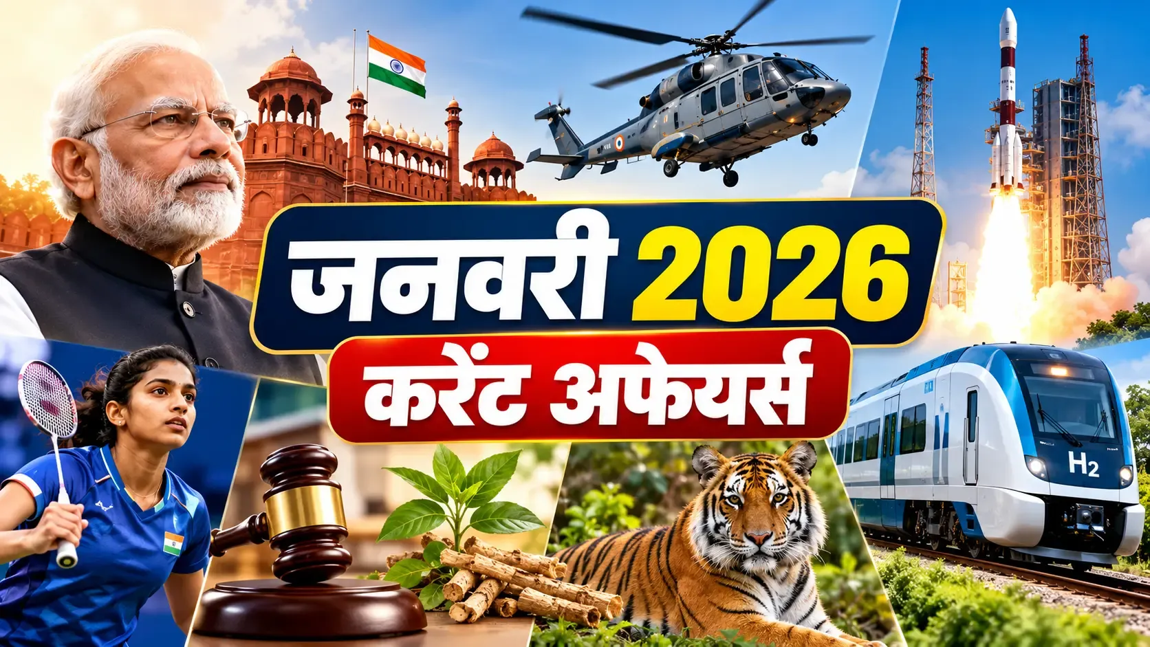 जनवरी 2026 करेंट अफेयर्स: महत्वपूर्ण घटनाएं